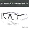 TR90 Spring Leg Reading Glasses for Men Sports Anti Blue Light Presbyopia Glasses +100 to +400