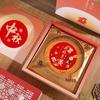 Mid-Autumn Festival Hot Stamping Mooncake Gift Box Sealing Stickers for Baking and Decoration