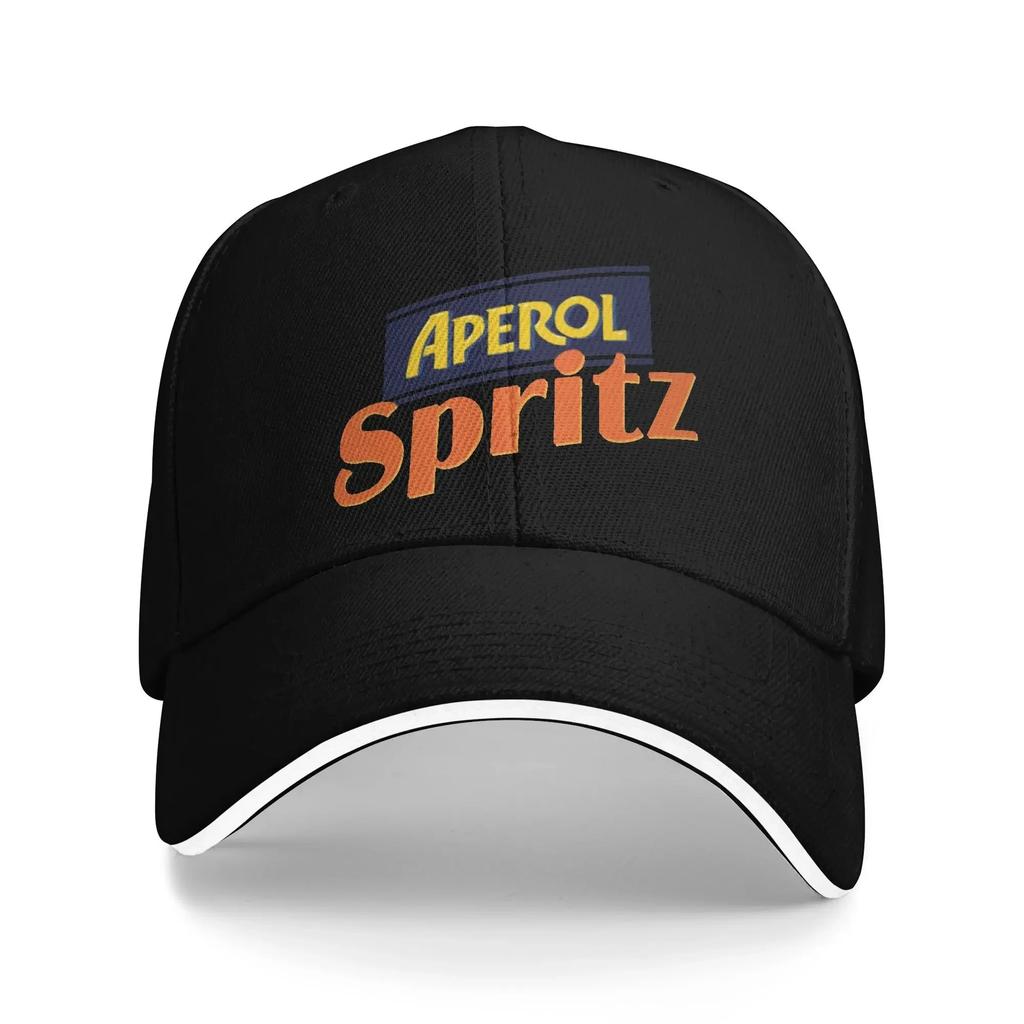 Aperol Spritz Baseballkappe Herren Erwachsener Design Trucker-Kappe Frühling Vintage Outdoor Sport Sonnenschutz Baseballkappen
