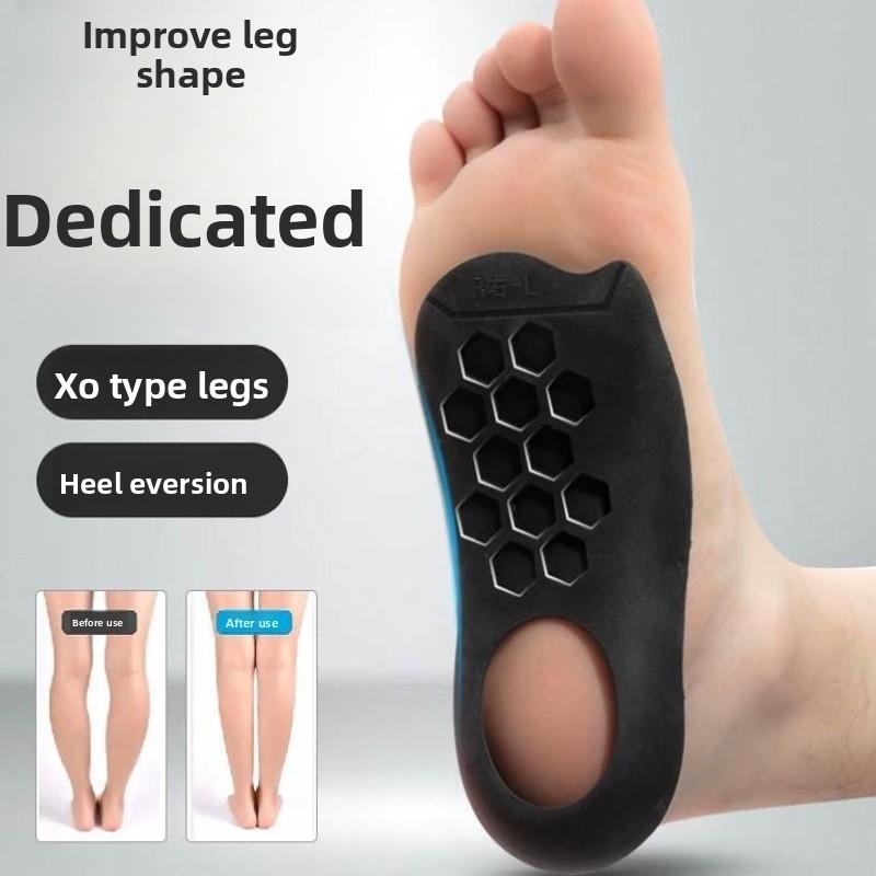 Flat Foot Correction Insole Xo Type Leg Plantar Orthosis Foot Valgus Orthotics High Arch Support Insole