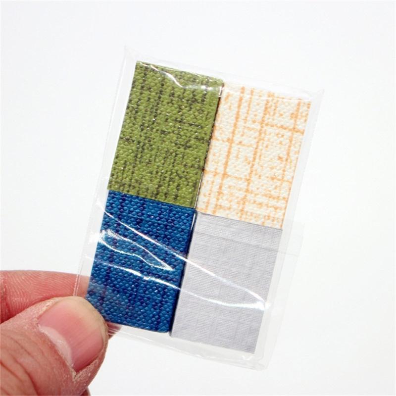 Antique Blank Books for Dollhouses Bookshelf Decoration and Crafting Projects Model Decorative Accessory Book Set of 4