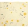 DIY Fabric Coupon - Beige and Yellow Flower 50 X 140 Cm