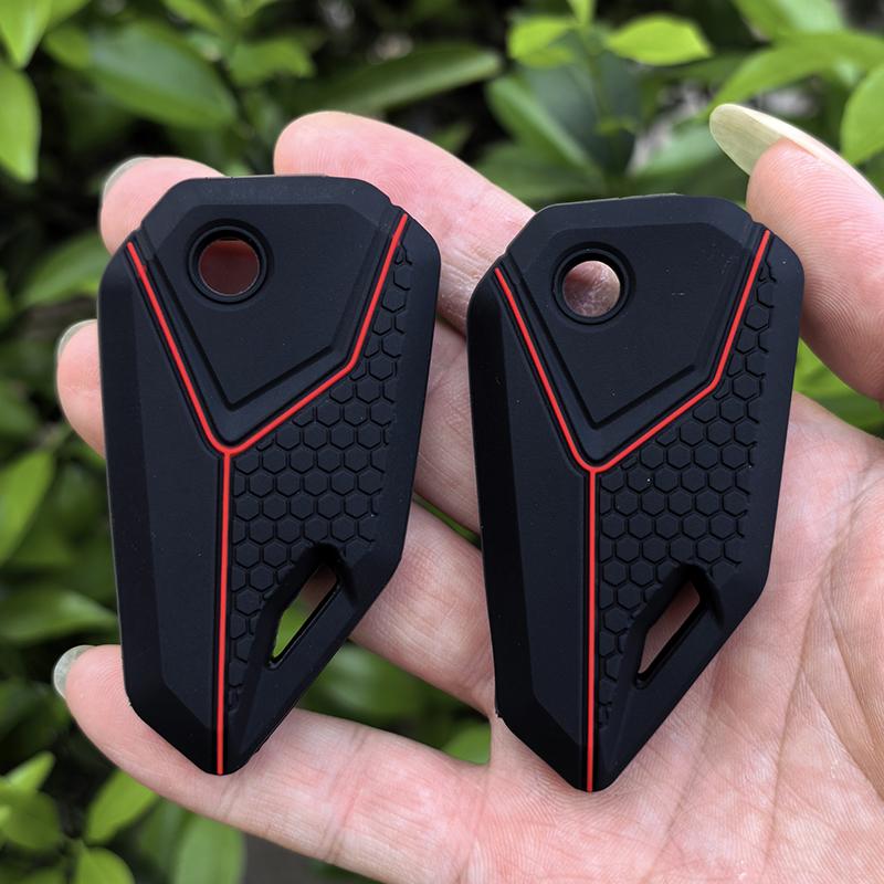 Modified Hot Sale Silicone Remote Key Cover Case for Yamaha Suzuki Kawasaki Agusta Honda Motorcycle Holder Keychain Accessories