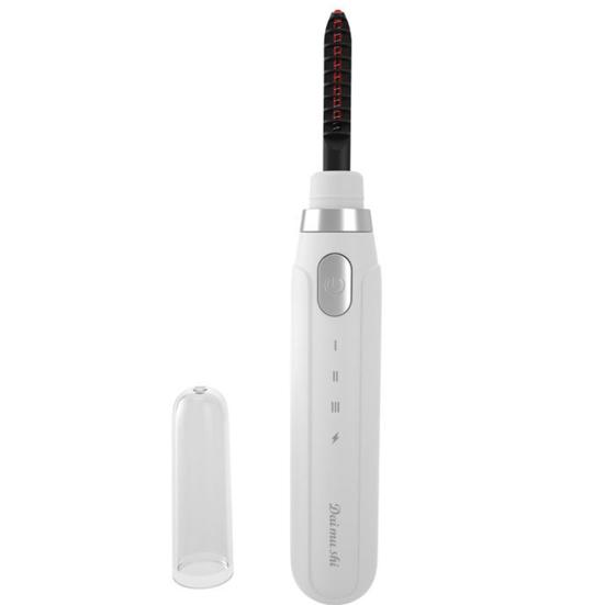 Tragbarer elektrischer Wimpernzange mit 3 Temperatureinstellungen, wiederaufladbarer beheizter Wimpernzange, 24 Stunden lang anhaltendes Wimpernlifting-Curling-Styling-Tool