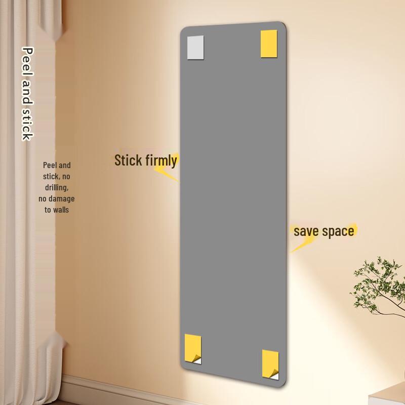 Kappabear Soft Self-Adhesive Acrylic Full-Body Mirror