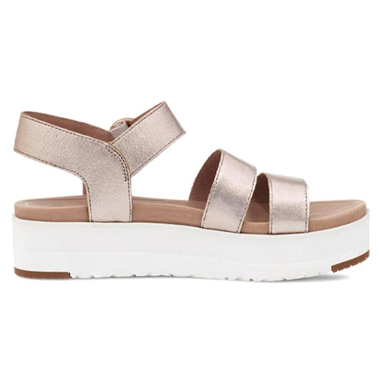 UGG Leedah Comfortable Casual Sandal Women's Rose Gold 1119810-RGMT