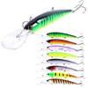 Fish Hook Bait 10g Deep Diving Large Minnow Wobbler Lure Artificial Hard Bait Crankbait Bass Pike Walleye Perch Fishing Gear
