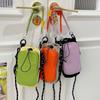 Spring New Orange Fashion Versatile Portable Mobile Phone Bag Small Bag Outdoor Riding Shoulder Messenger Bag Street
