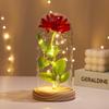 Preserved Rose Glass Dome Gift for Valentine's and Women's Day