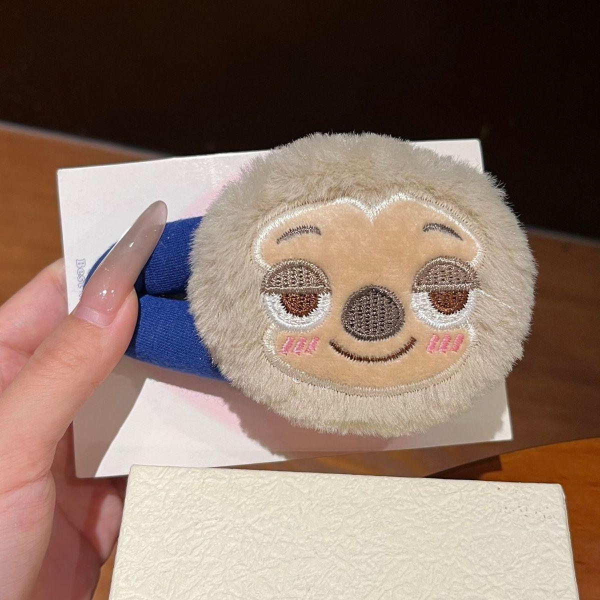 

Zootopia 2 Kawaii Nick Kudy Plush Hair Clip Cute Girl Plush Doll BB Clip Hairpin Clip Anime Cartoon Versatile Girl Birthday Gift