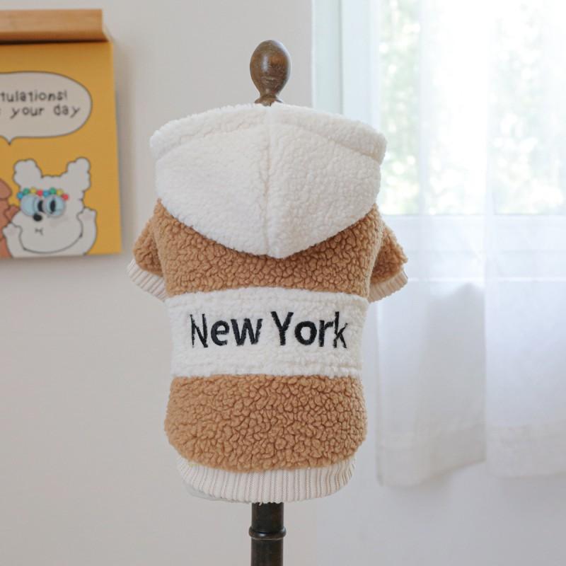 Pet Warm Fleece Dog Cat Hoodie Sweater Winter Coat Small Medium Large Dogs Cats Comfortable Casual Outfit