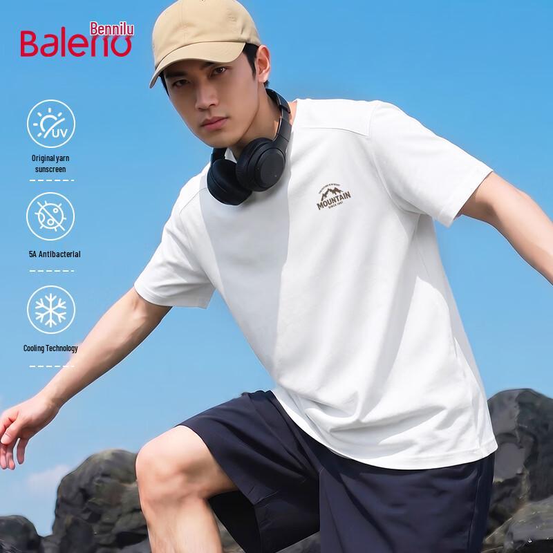 Baleno Men s Loose Fit Outdoor Quick-Dry T-Shirt L