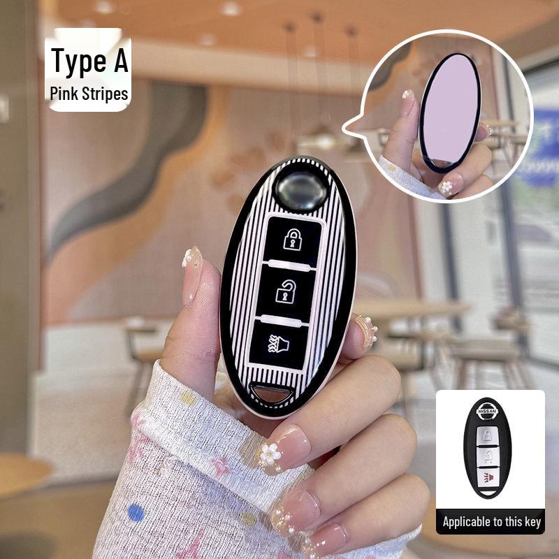 Nissan Murano High-End Personalized Key Cover: Stylish, Fully Enclosed Key Shell for Men and Women