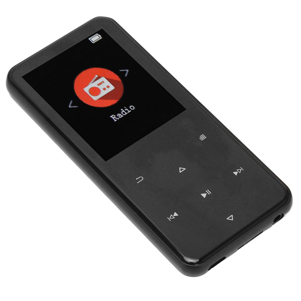 MP3-Player, 2,4 Zoll, Smart HD, Rauschunterdrückung, Touch-Taste, FM-Radio, 16 GB, Bluetooth 5.0, Musik-Player