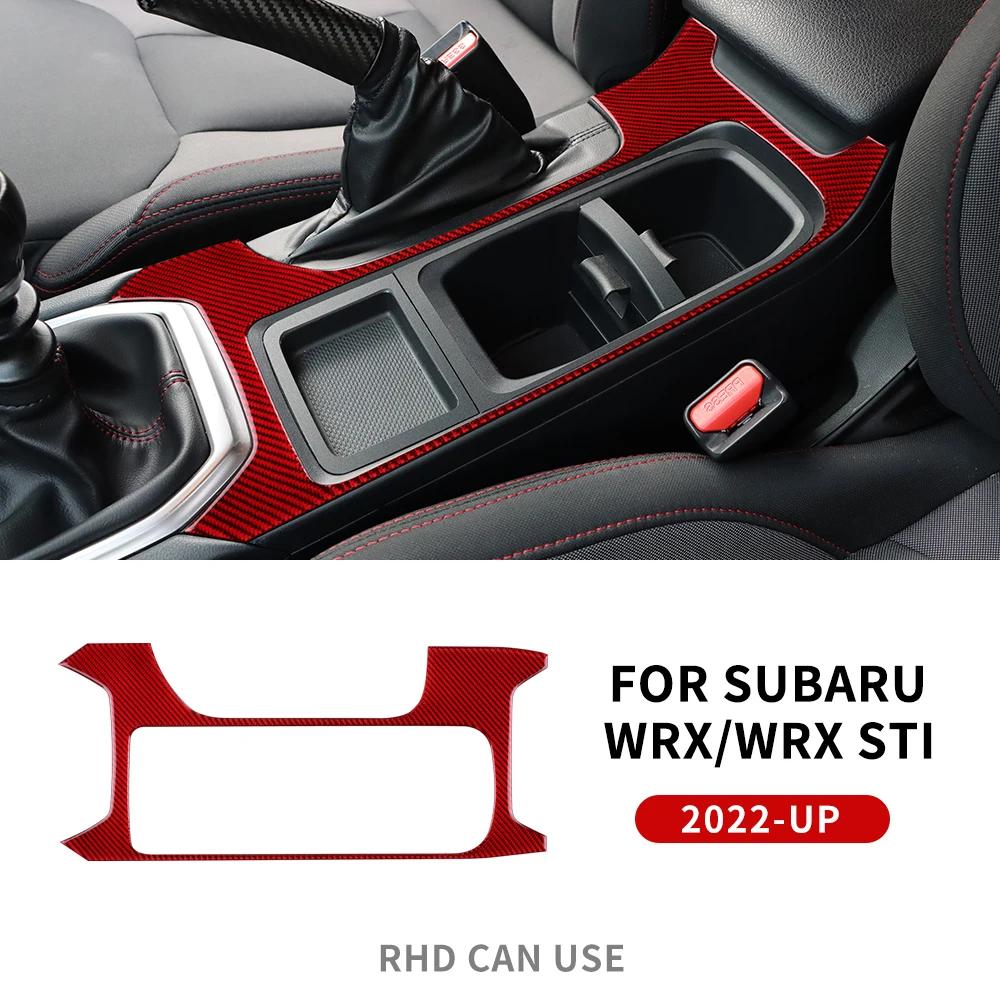 For Subaru WRX/WRX STI 2025 2025 2025 Real Carbon Fiber Sticker Car Center Centrol Gear Panel Interior Trim RHD LHD Accessories