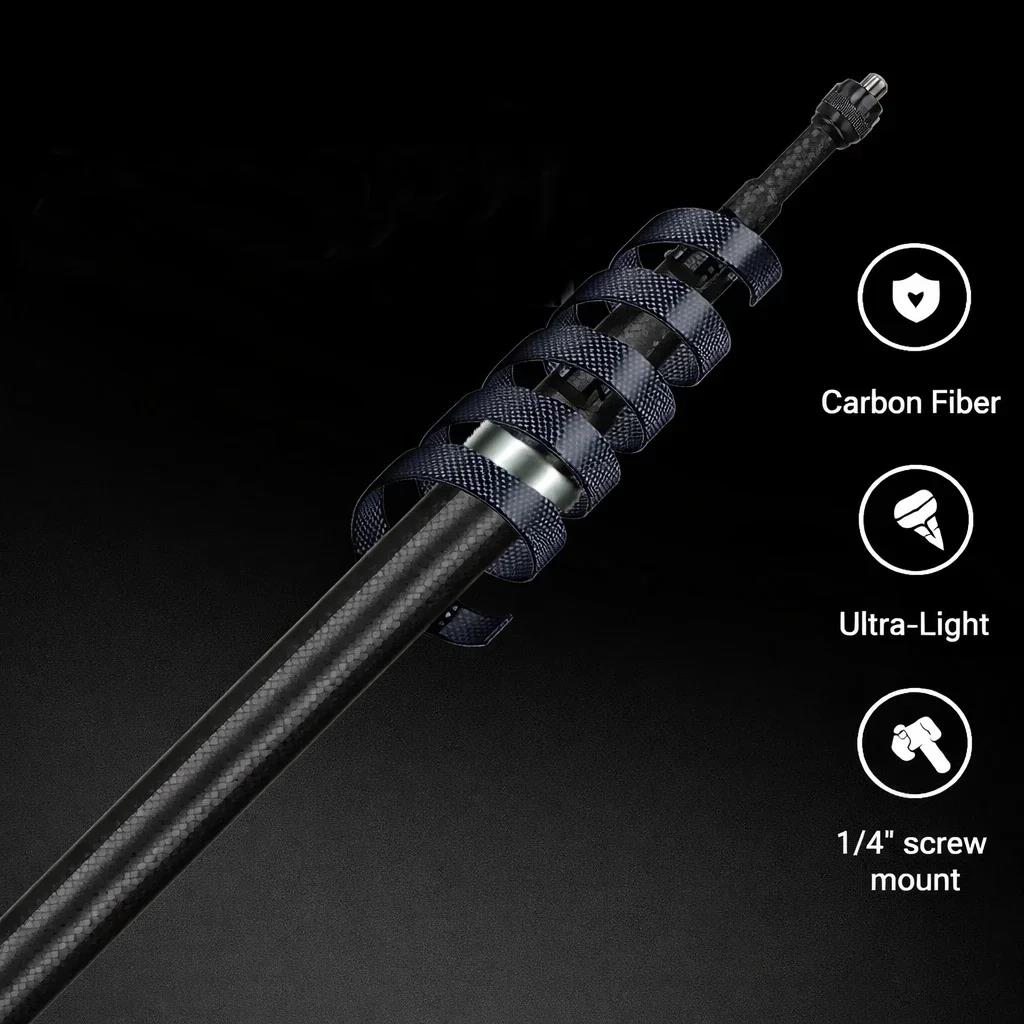 For Insta360 X6 X5 X4 X3 Carbon Fiber Invisible Selfie Stick 1.5m 3m Time Bundle Tripod Handle for Insta 360 Accessories 7