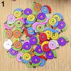 50pcs Lovely Sewing Cartoon Animal Elphant Dog Scrapbooking 2 Holes Wood