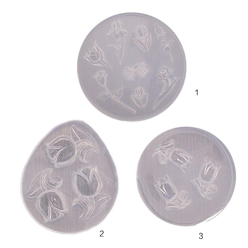 Rose Flower Silicone Mold for Cake Decor Cupcake Topper Resin Jewelry Casting Mold Quicksand Mold Filling Material