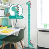 Adorable Cartoon Animal Height Measuring Ruler Sticker Dinosaur Giraffe Design Room Kindergarten Wall Decor Removable