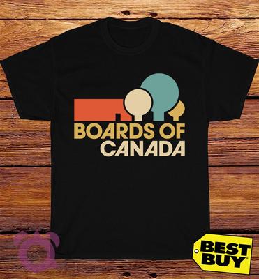 New Boards Of Canada Logo Men's Funny T-Shirt Made In USA Size S To 5XL
