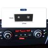 64119344143 For BMW 1 3 Series X1 X3 E90 E91 E87 Air Conditioner AC Temperature Control Button Keys Rotary Knob Replacement