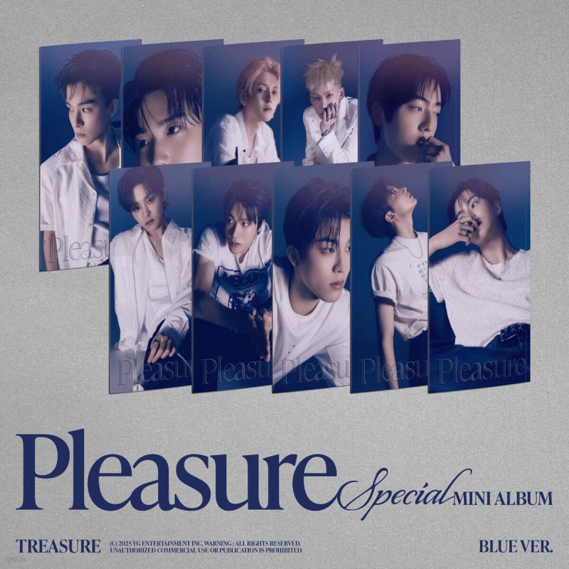 

TREASURE (Treasure) - TREASURE SPECIAL MINI ALBUM [PLEASURE] [BLUE VER.]_YOON JAE HYUK