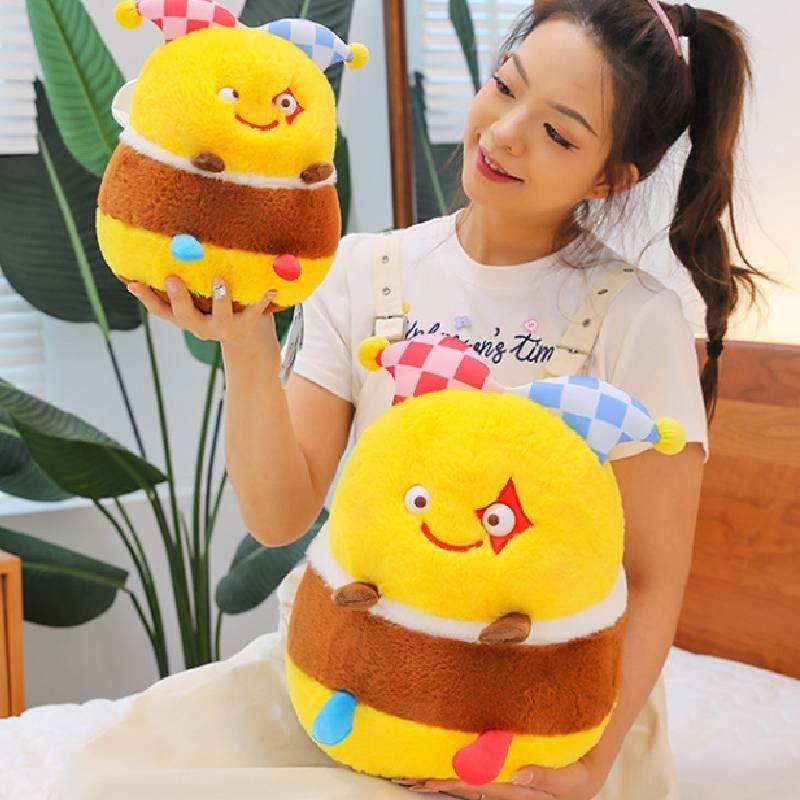 Adorable Bee Plush Toy For Kids Soft And Cuddly Stuffed Animal Doll Gift