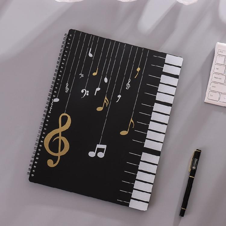 Multilayer Sheet Music Binder Folder Waterproof Documents Storage Holder Bag Flexible Sheet Music Organizer Enduring