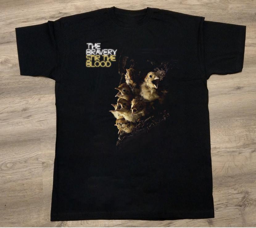Stir The Blood Album The Bravery band Cotton Adult T-Shirt All Size RS115 Unisex T-Shirt S