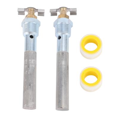 2 Sets RV Water Heater Anode Rod 4.5 X 1 2 NPT Aluminum Magnesium Anode Rod Replacement for Atwood Water Heater