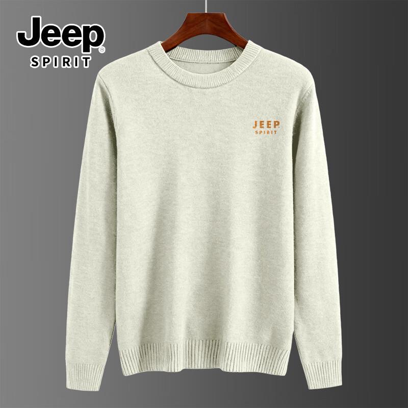 JEEP SPIRIT Herren Pullover aus Wollmischung