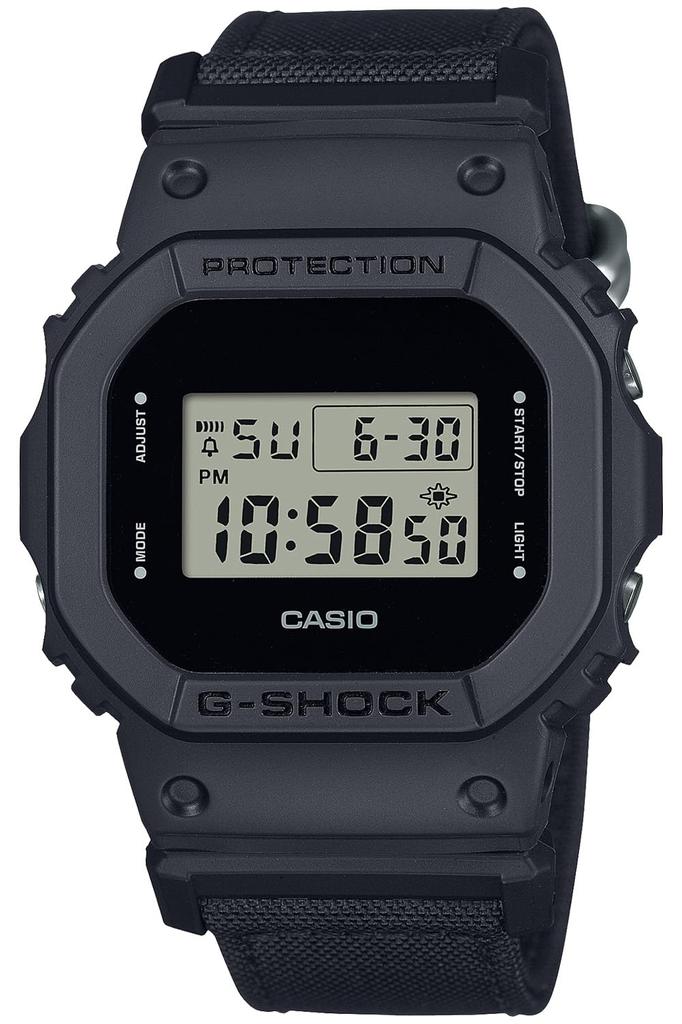 Watch Cross Band Utility Black Series CORDURA Eco Fabric Material Cross Band Black [Casio] G-Shock [] DW-5600BCE-1JF Men's