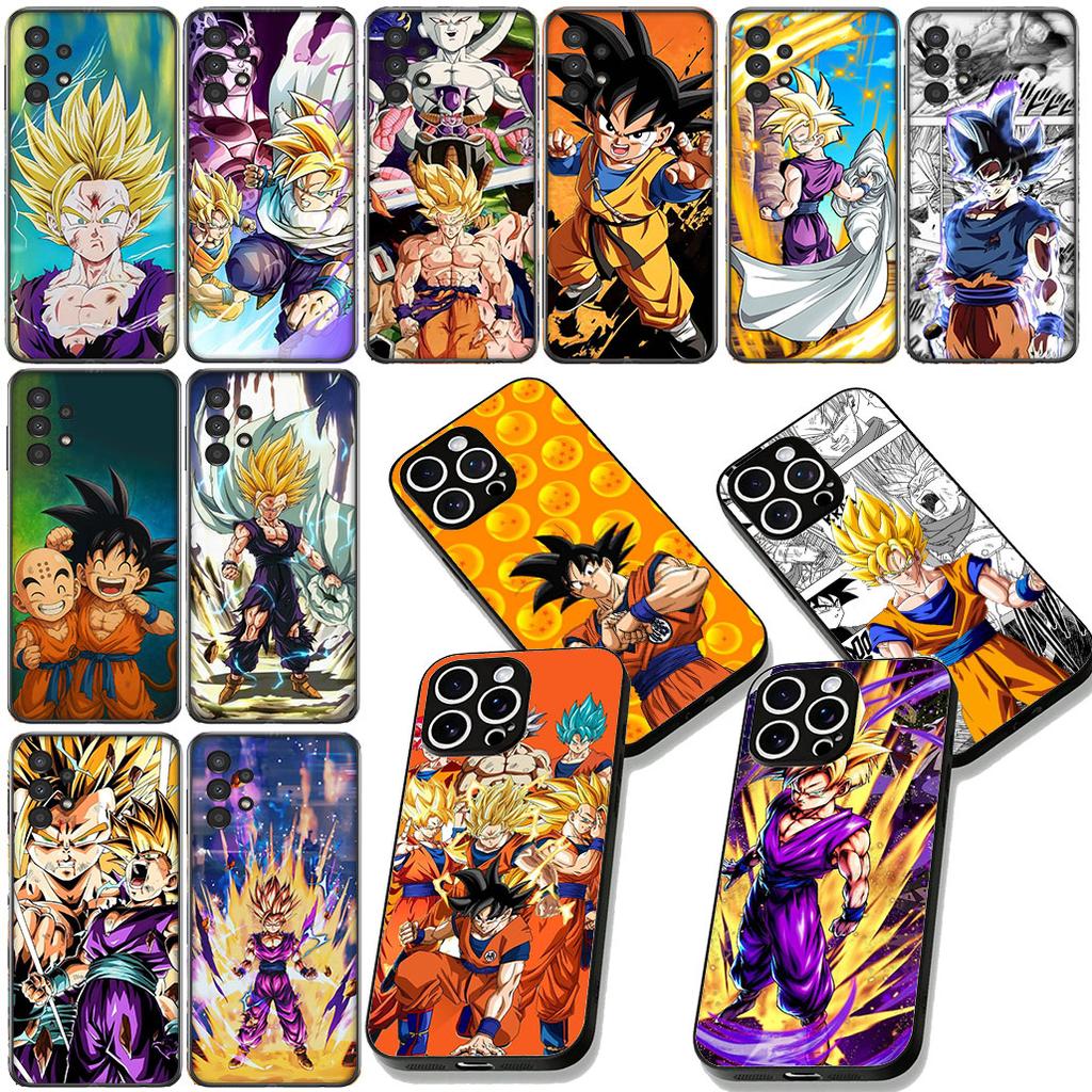 Son Gohan Dragons Goku Balls Super Phone Case for Apple iPhone 12 13 Mini XS 11 Pro Max 7 8 Plus + XR 8+ X SE 2020 SE3 Cover
