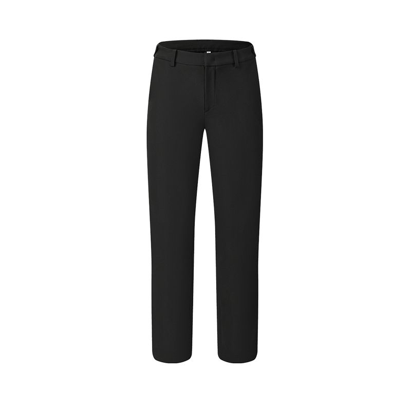 Серия FILA Golf FW25 Однотонная Средняя посадка Удобная Универсальная Плетеная Одежда для гольфа Мужская одежда A11M545811F-BK 2XL