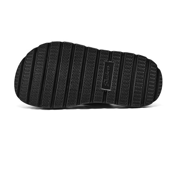 Skechers Sandales à enfiler Galaxy Core Confortables en EVA pour Femmes Sandales Noir 120040-BBK