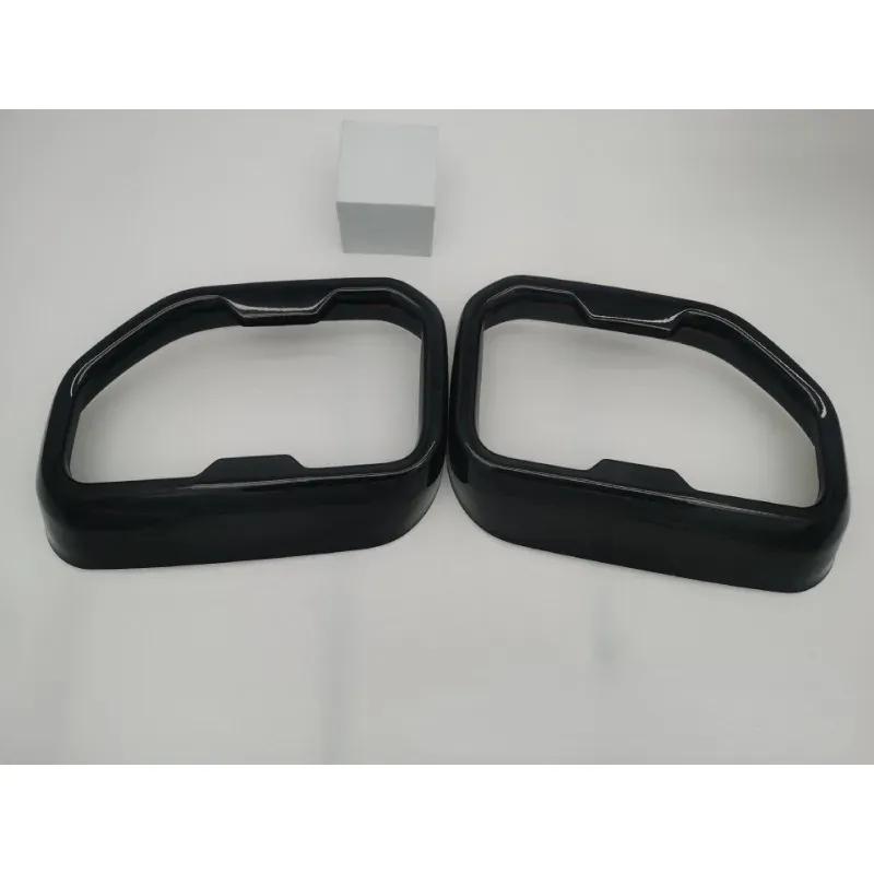 For BMW X3 X4 G01 G02 M40i 2022 2023 Car Stainless Tail Throat Exhaust Pipe Muffler Tip Cover 2Pcs Body Kits Tuning Accessories