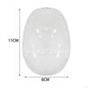 Transparent Glass Oil Lamp for Bedroom Festival Party House Warming Gift Heart