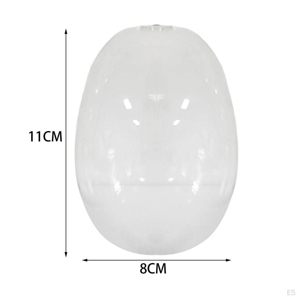 Transparent Glass Oil Lamp for Bedroom Festival Party House Warming Gift Heart