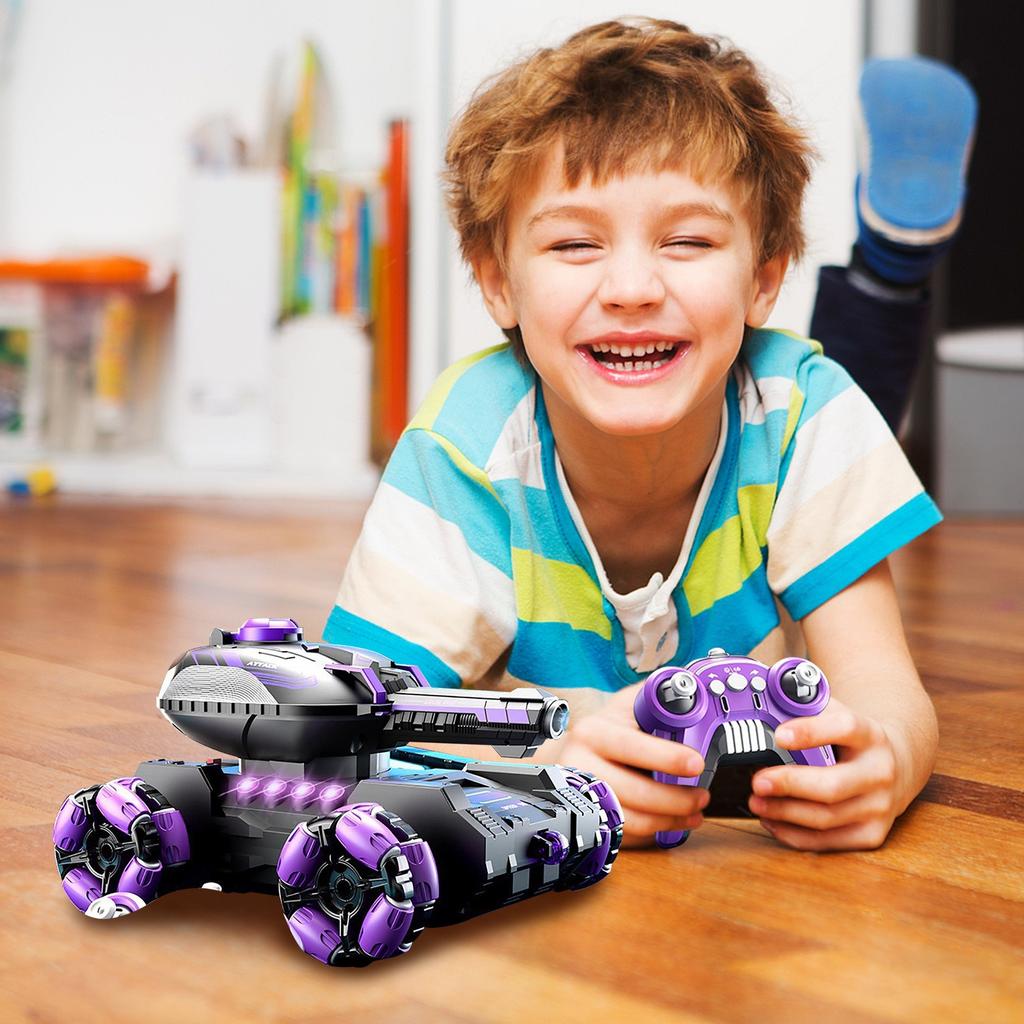 Water Bomb Tank Remote Control Car Toy Children's Gesture Sensing Four-wheel Drive Off-road Vehicle