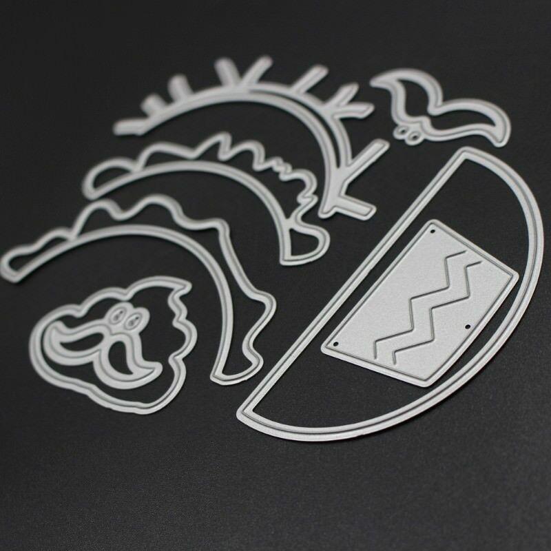 Beard Ice Cream Cutting Dies Metal Stencil DIY Scrapbooking Album Paper Card Embossing Craft Die Cut Cake Food