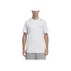 Adidas Originals Monogram Tee Logo Round Neck Short Sleeve T-Shirt Men Tops White DV2034