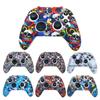 Για Xbox Series S/X Handle Cover Camouflage Silicone Protective Cover Xsx Game Handle Leaf Oil Watermark Soft Rubber Cover