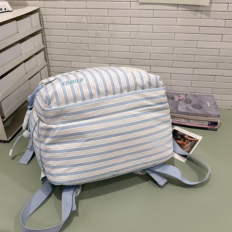 Backpack Junior High School Student Light Schoolbag Girl's Large Capacity Backpack