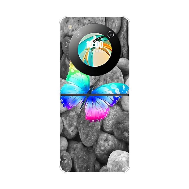 Pevný PC kryt pre ZTE Nubia Flip 2 Nárazuvzdorné puzdrá na telefón pre ZTE Libero Flip 2 5G Zadný priehľadný kryt Flip2 Coque Funda