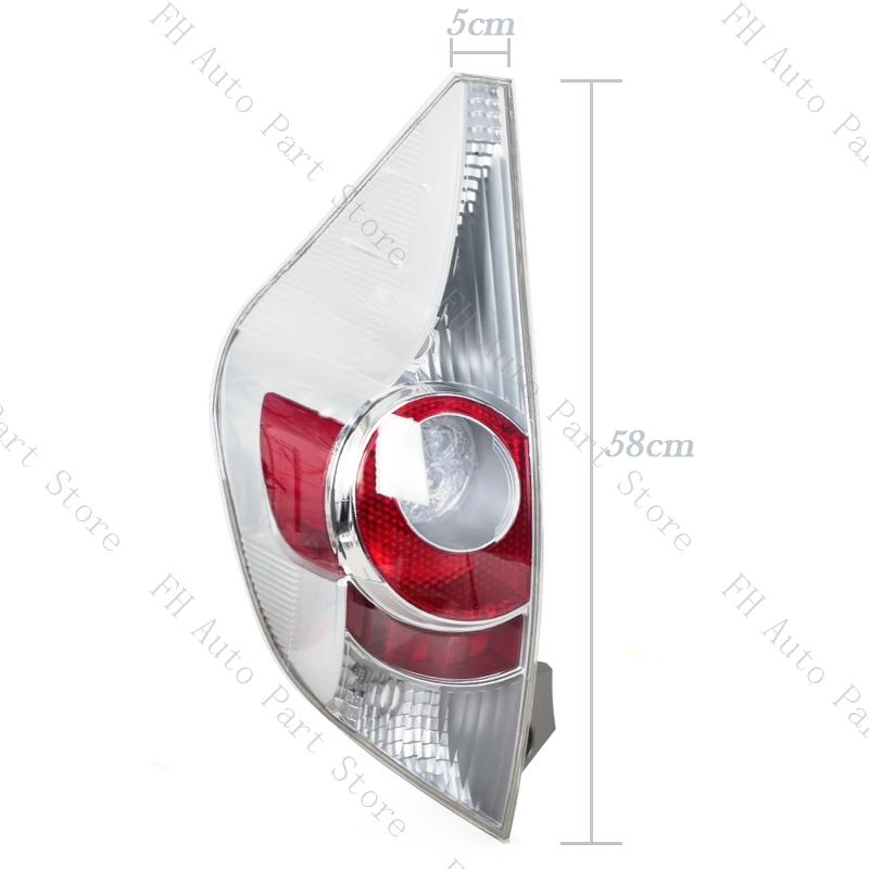 Taillamp Taillight For Toyota Prius C Nhp10 Aqua 2012 2013 2014 2015-2019 Rear Bumper Tail Light Brake Stop Reverse Lamp No Bulb
