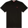 DIESEL T Boxt K18 Logo Embroidered T Shirt A151640GRAI-9XX