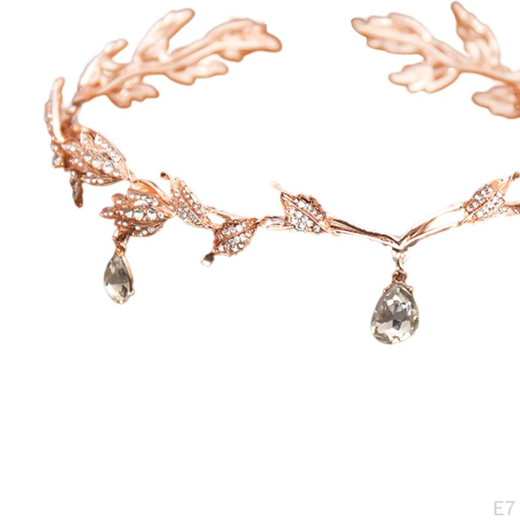 Elegant Rhinestone Forehead Chain for Wedding and Prom Events