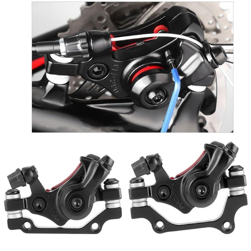 Bicycles Front and Rear Disc Brake Caliper Bilateral Caliper Disc Brake Cable Brake Mountain Bike Mechanical Disc Brake