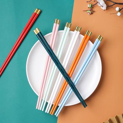 5 Pairs Chinese Chopsticks Set Reusable Non-Slip Japanese Sushi Chop Sticks Set Chopsticks Kitchen Tableware Gift Set 2025 New