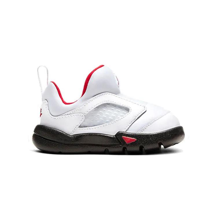 Air Jordan 5 Retro Little Flex Toddler 'University Red' (Unisex) White / Black / University Red Toddler Shoes CK1228 100